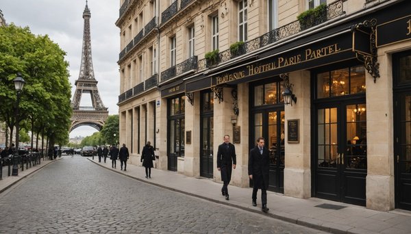 Un hôtel de charme à deux pas de la tour eiffel à paris